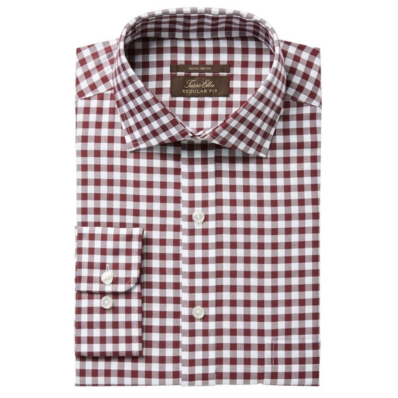 Tasso Elba Men's Non Iron Button Dress Shirt
